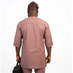 African men's caftan set | Modern traditional ethnic clothing.