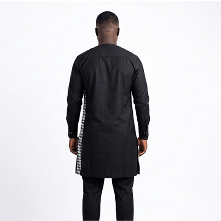 Elegant African men's suit: wedding attire
