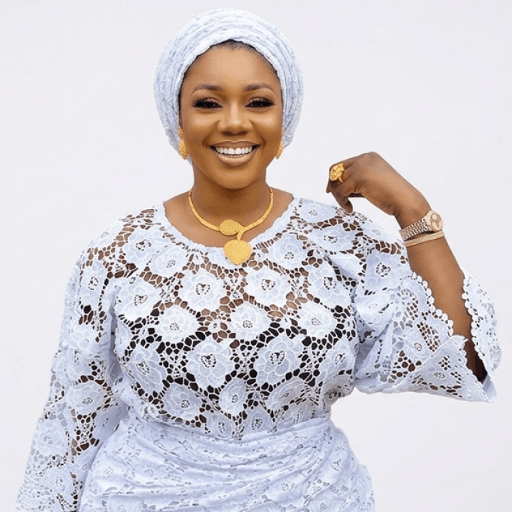 White lace iro and buba , African lace wrapper and blouse, women fashion lace dresses